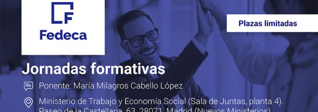 Jornadas formativas FEDECA días 25 y 26 de septiembre
