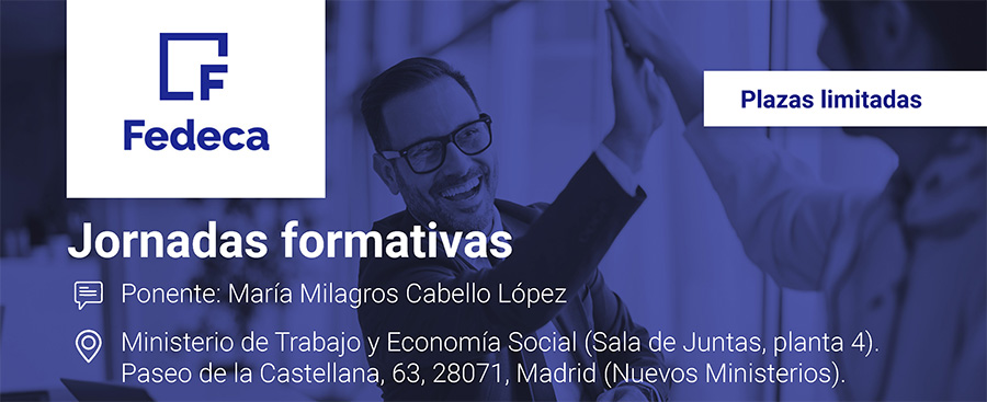 Jornadas formativas FEDECA días 25 y 26 de septiembre