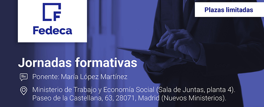 Jornadas FEDECA de formación gratuitas 27 y 28 de noviembre